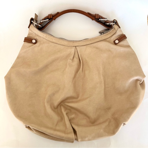 Carlo Cecchini Tan Leather Hobo - Picture 5 of 11